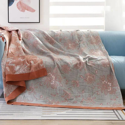Floral Dream Comfort Cotton Blanket