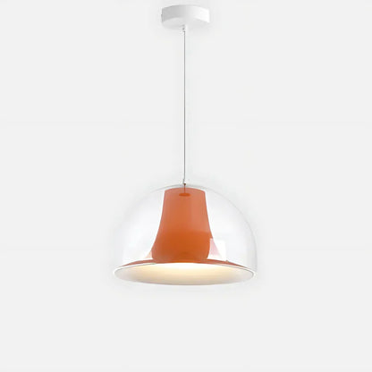 Helios Luxury Semicircular Pendant Lamp Glass