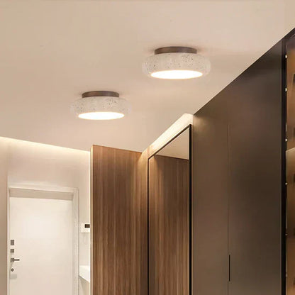 Rava Travertine Retro Ceiling Lamp