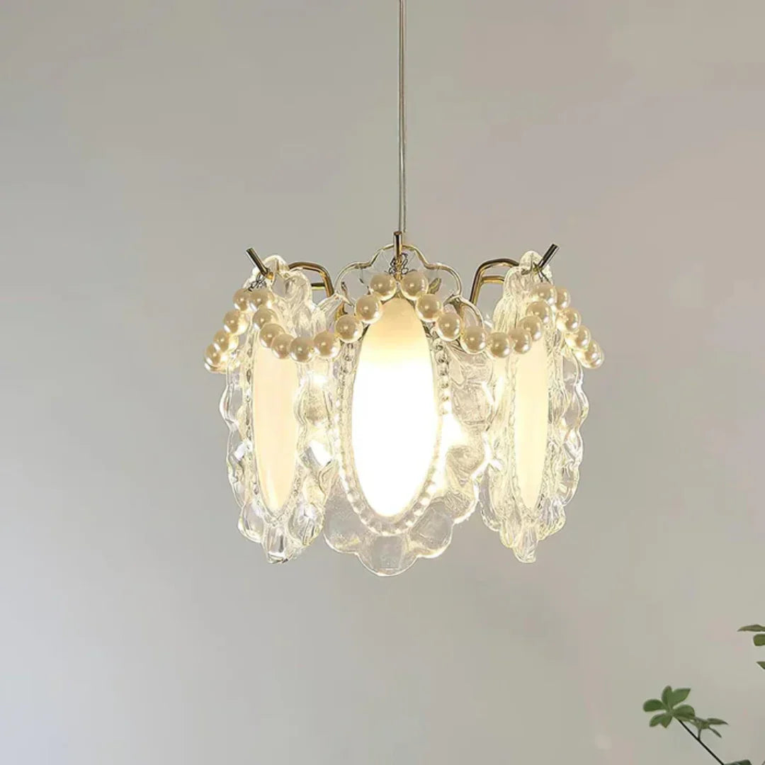 Aetha Flower-shaped pendant lamp