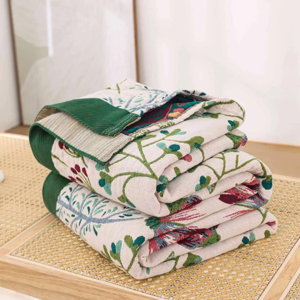 Wildflower Whisper Cotton Blanket
