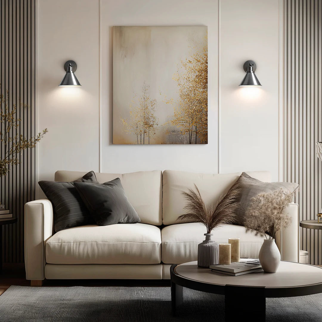 Industrial Wireless Wall Sconce (Set of 2)