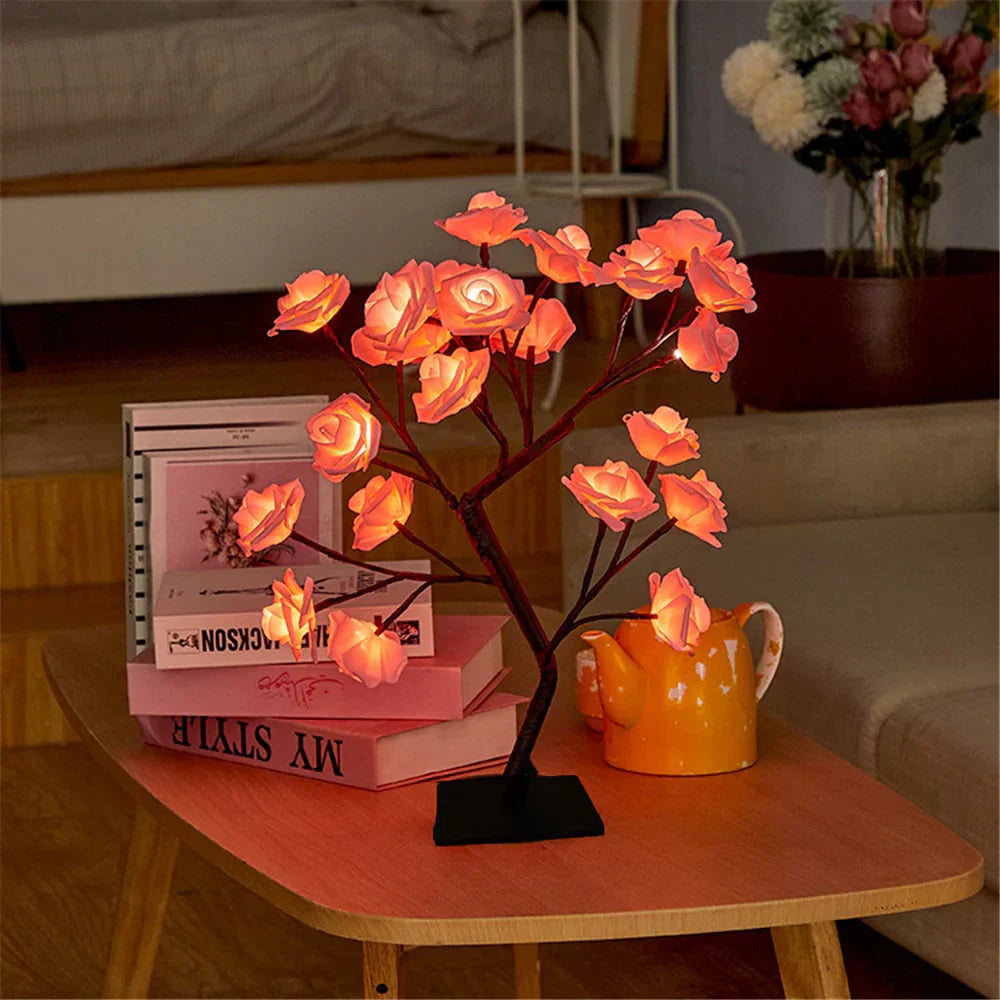 The Twinkling Tree Charming Rose Tree by Montavio Home