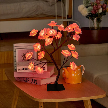 The Twinkling Tree Charming Rose Tree by Montavio Home