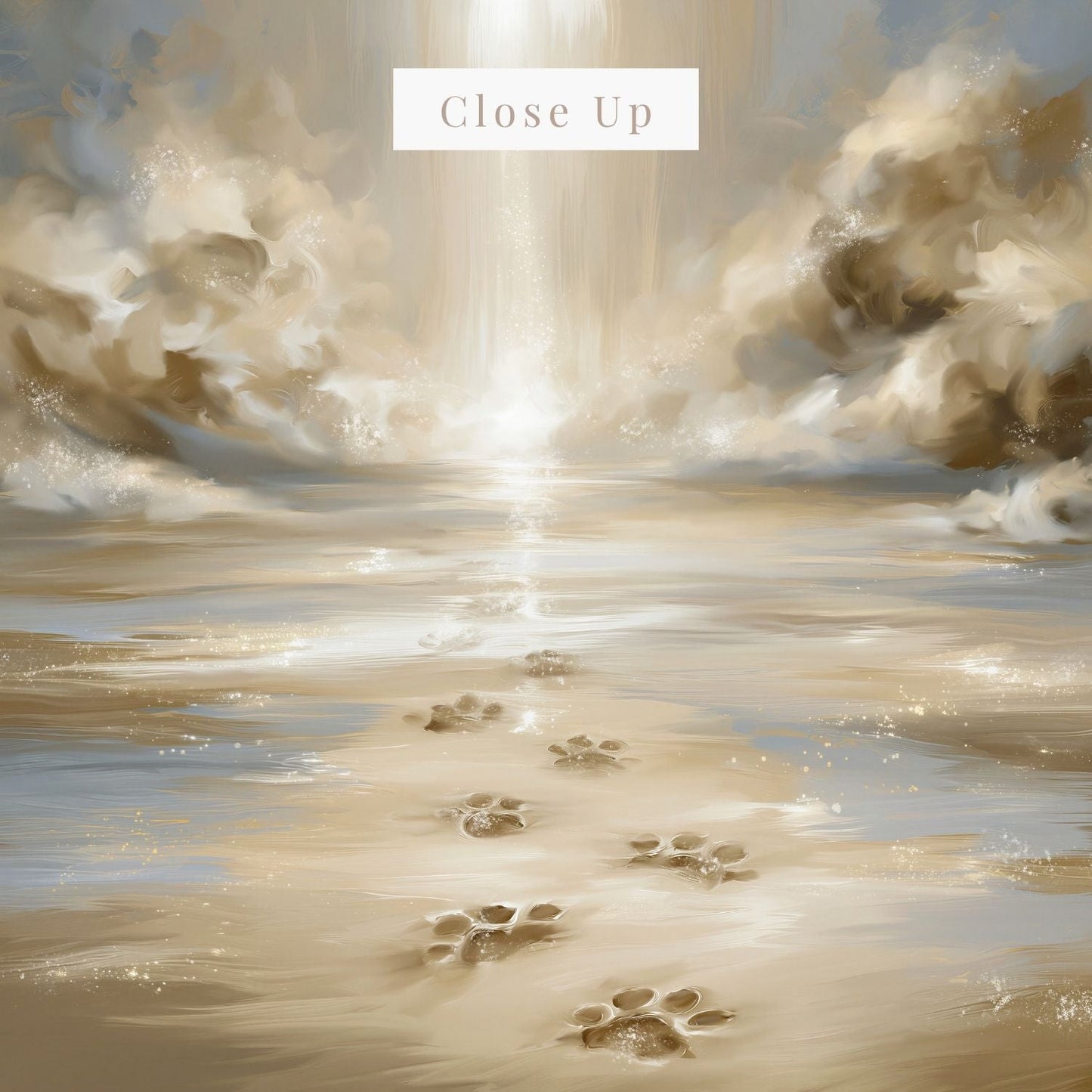 Paws Into The Light | Canvas
