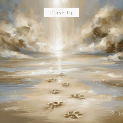 Paws Into The Light | Canvas