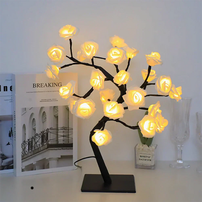The Twinkling Tree Charming Rose Tree by Montavio Home