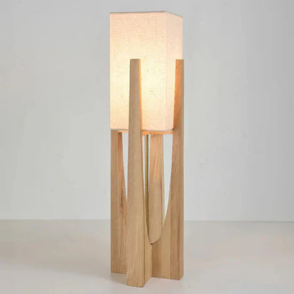 Luxora Japanese Style Floor Lamp | Wooden Table Lamp