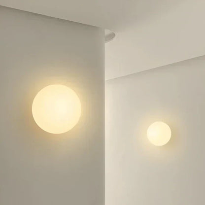 Pietas Stylish Glass Wall Lamp