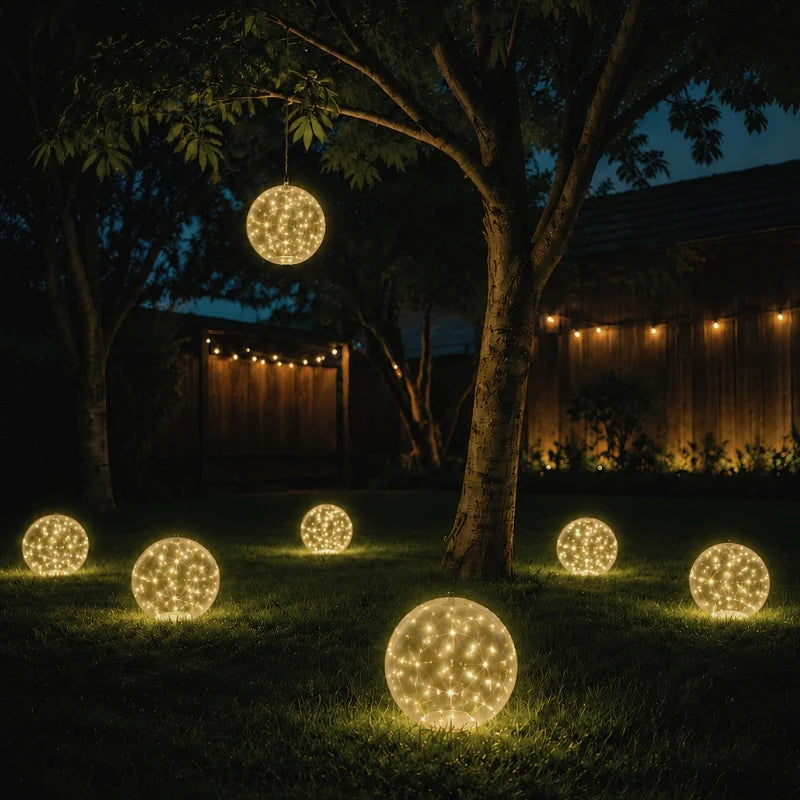 StellarOrb Floating Solar Light