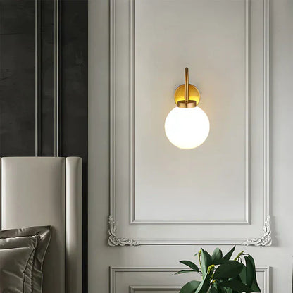 Licinia Wall Lamp with Glass Ball