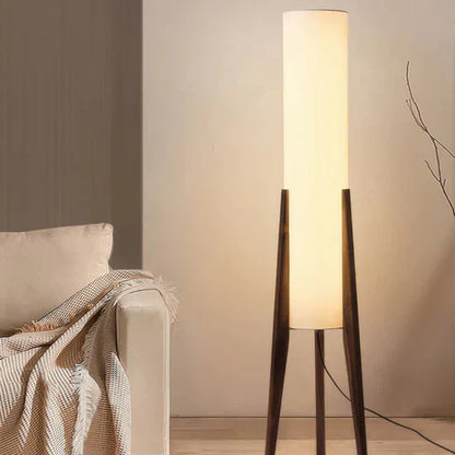 Solstice Wooden Floor Lamp for Living Room