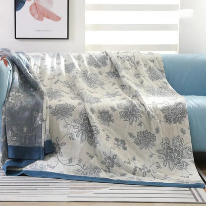 Floral Dream Comfort Cotton Blanket