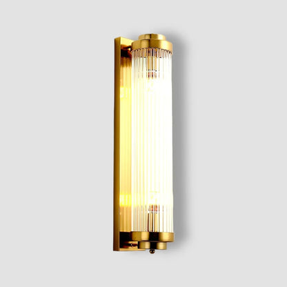 Elarisca Vintage Glass Wall Lamp with LED in Retro Style