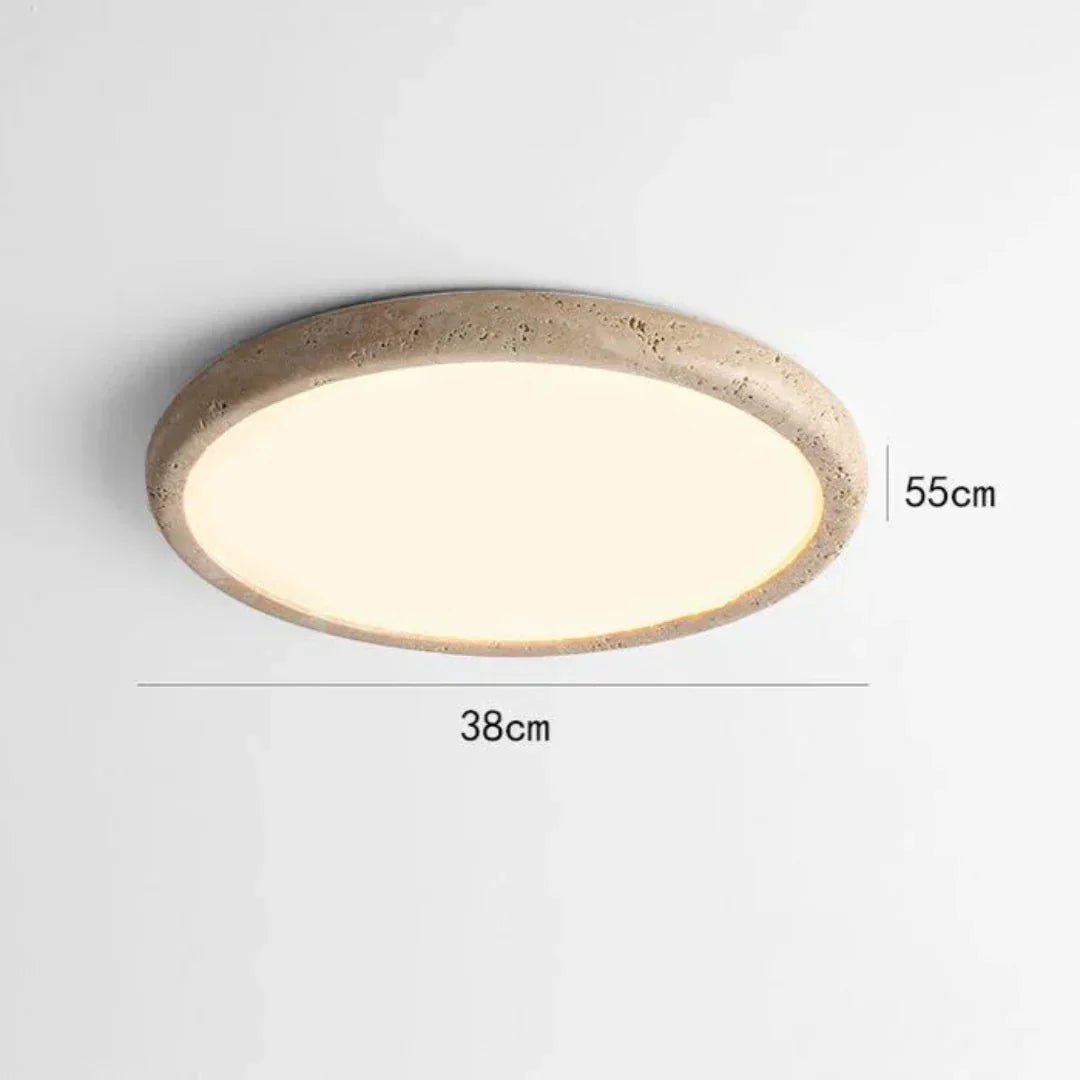 Noct Natural Stone LED Ceiling Lamp