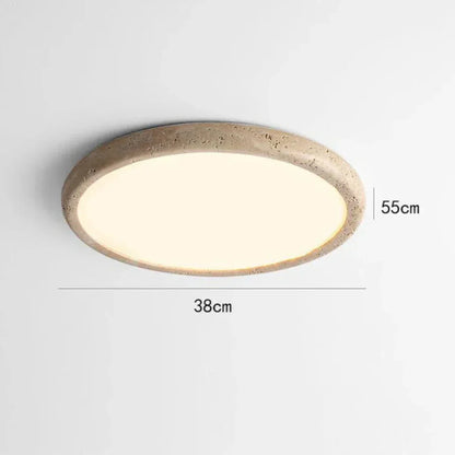 Noct Natural Stone LED Ceiling Lamp