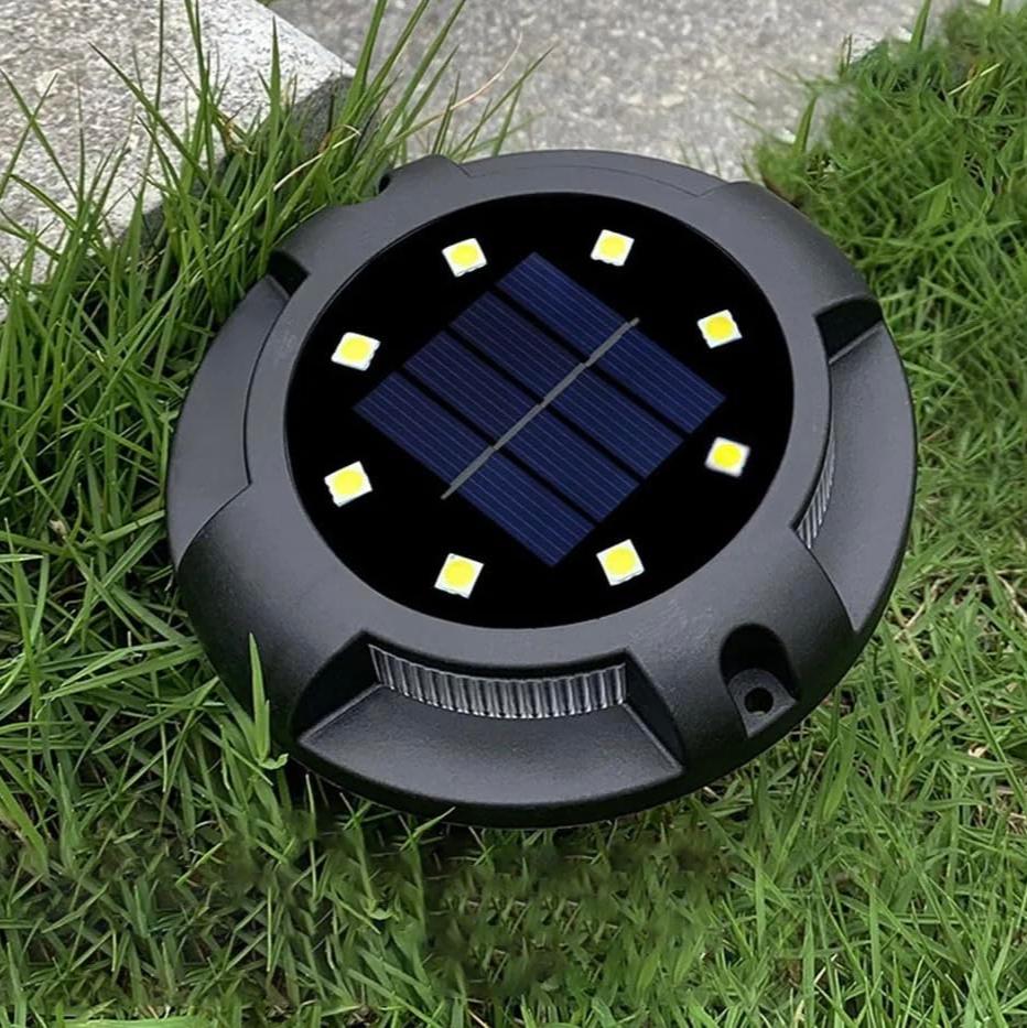 Rust-proof Onyx Solar Ground Light (Pack of 4)