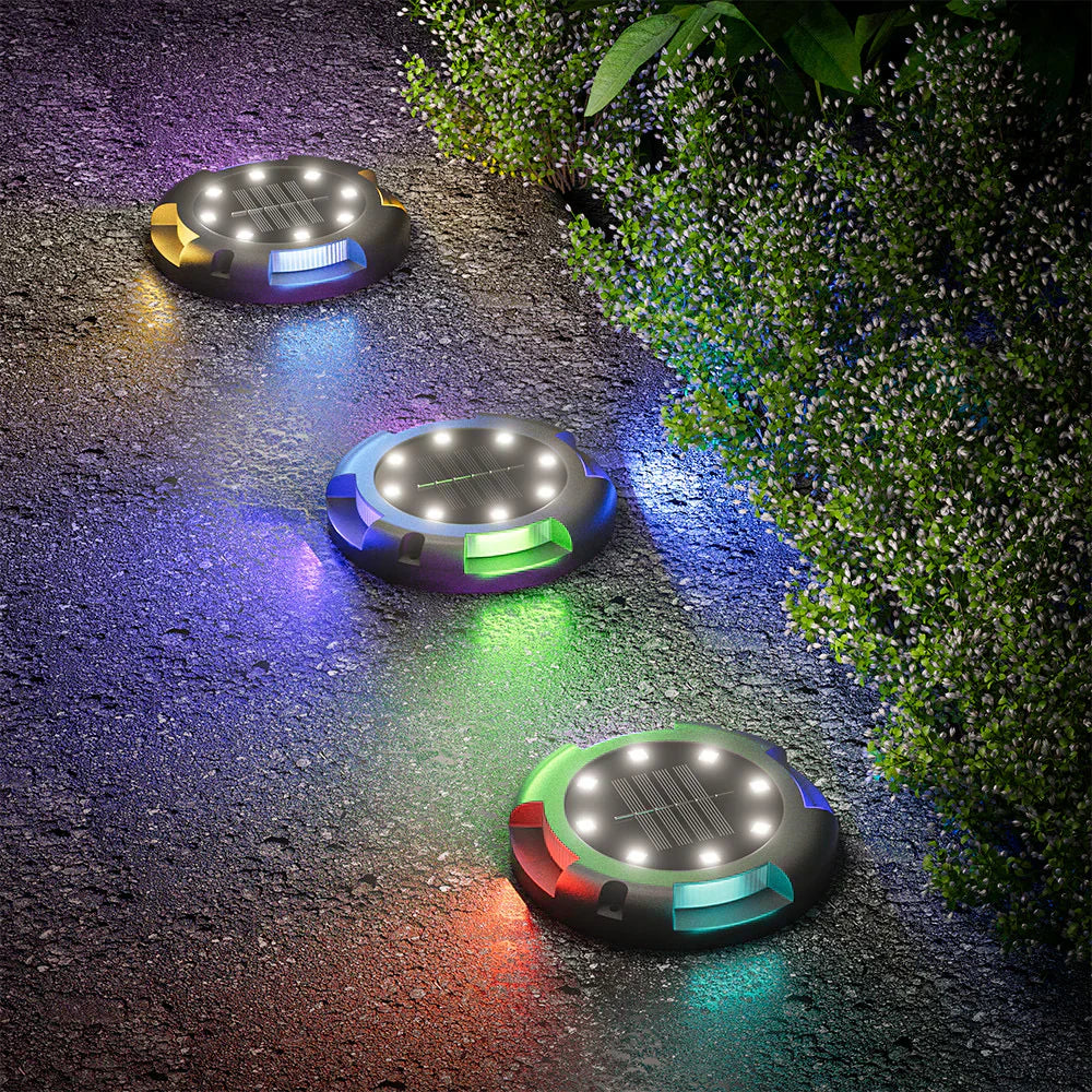 Rust-proof Onyx Solar Ground Light (Pack of 4)