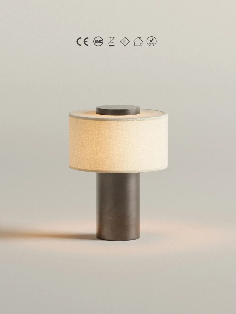 Strata Portable Lamp | Deep Bronze - 9.5" / 24cm