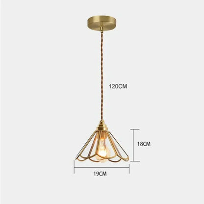 Brivon Design Hanging Lamp Stained Glass