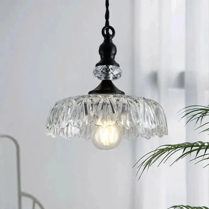 Aelius Stylish Retro Glass Pendant Lamp