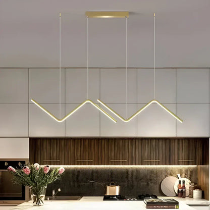 Flick LED Pendant Lamp in Triangle Shape