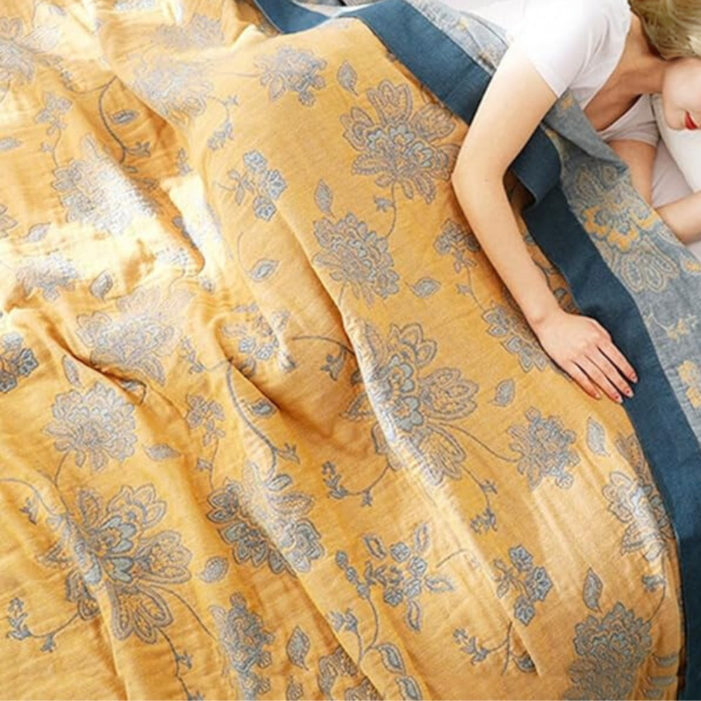 Floral Dream Comfort Cotton Blanket