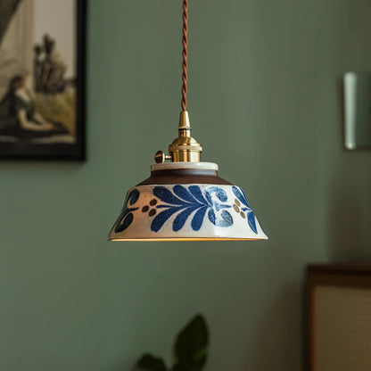 Ronja | Hand-Painted Ceramic Pendant Light