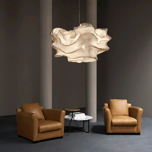 Adeo Modern Cloud Shape Pendant Lamp in White