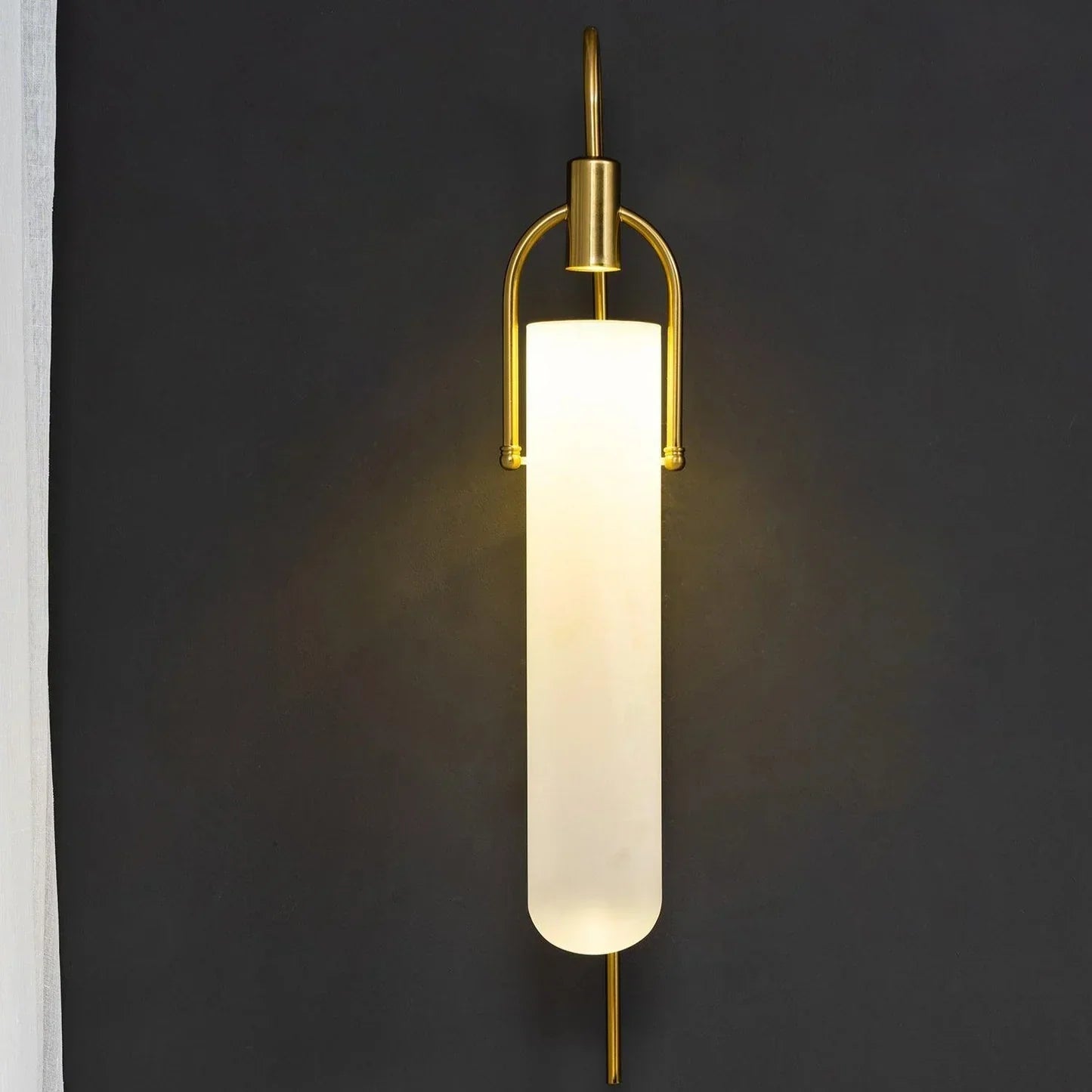 Orana Industrial Glass Wall Lamp