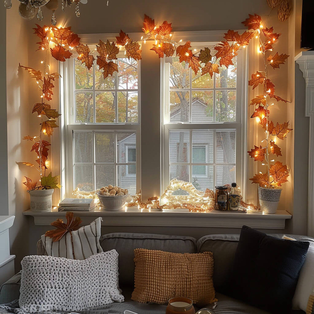 Twinkling Tree Glistening Garlands by Montavio Home™