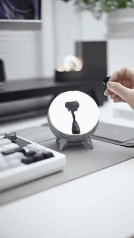 Ferrofluid Rhythmic Pulse
