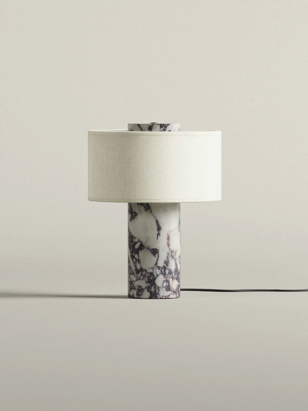 Strata Large Lamp | Calacatta Viola 13.5" / 35cm