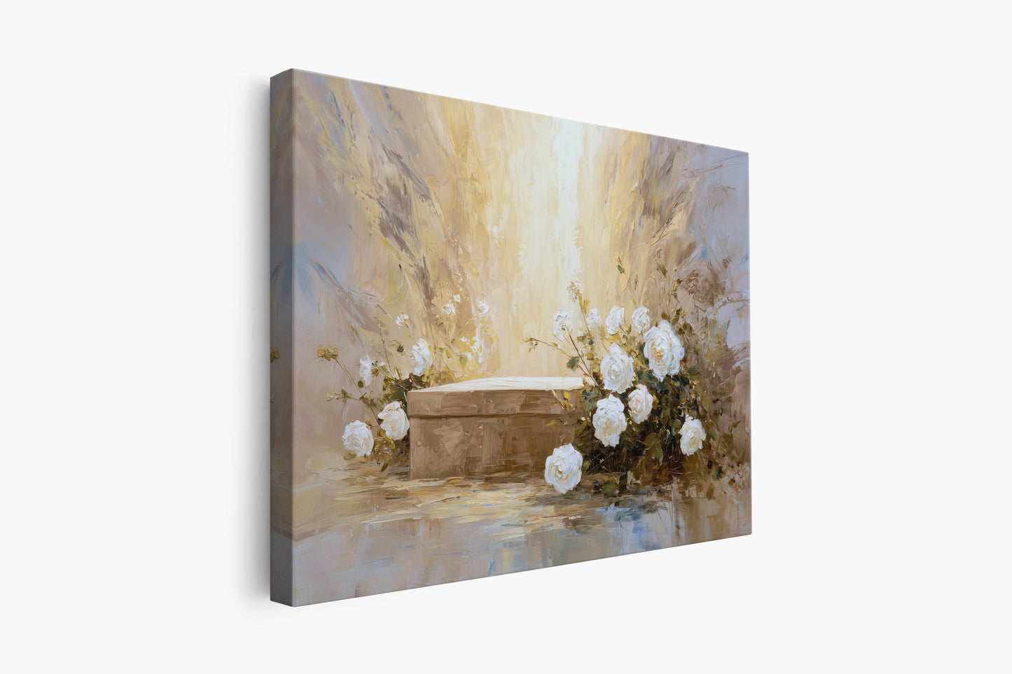The Rose of His Resurrection | Canvas