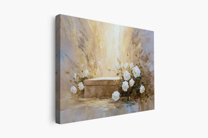 The Rose of His Resurrection | Canvas