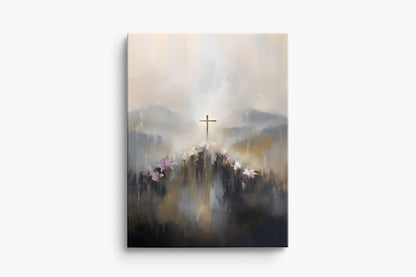 Crowned with Lilies | Canvas