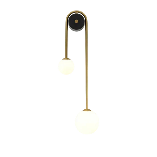 Florania Wall Lamp with Arc-Shaped Design