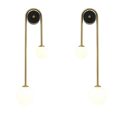 Florania Wall Lamp with Arc-Shaped Design