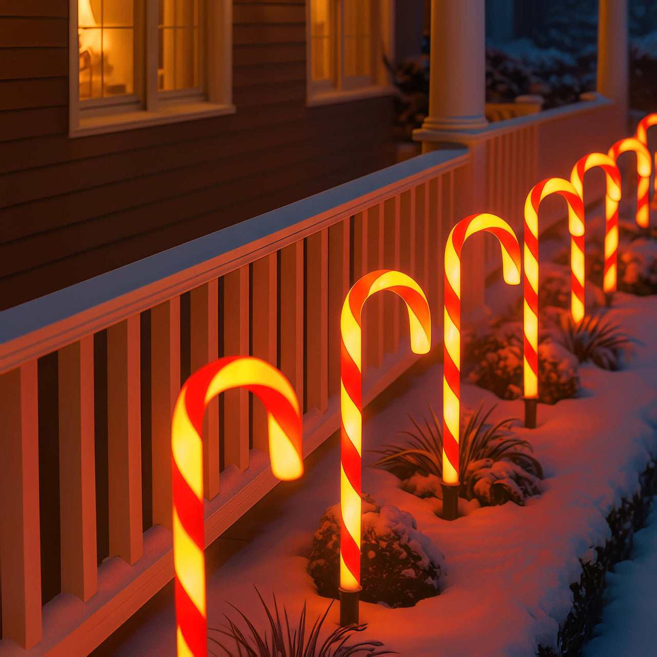 Twinkling Tree Candy Cane by Montavio Home