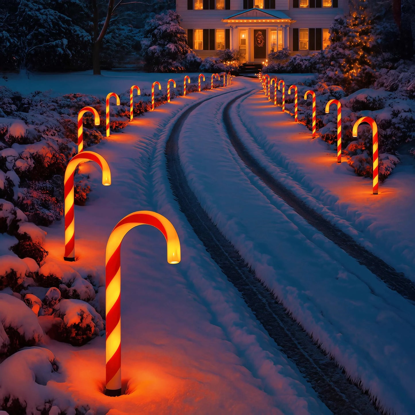 Twinkling Tree Candy Cane by Montavio Home