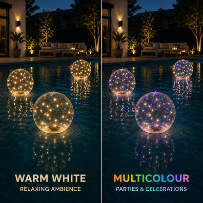 StellarOrb Floating Solar Light