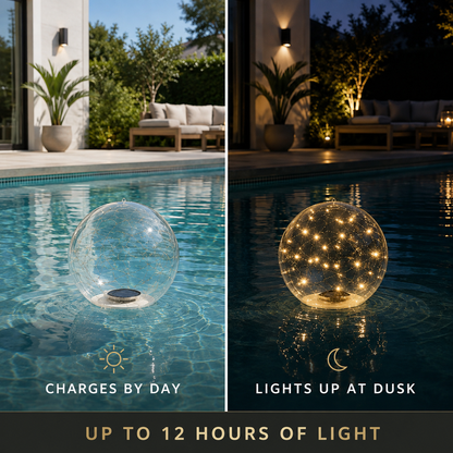 StellarOrb Floating Solar Light