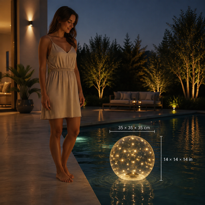 StellarOrb Floating Solar Light