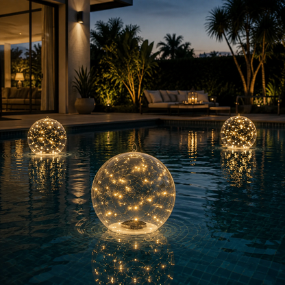 StellarOrb Floating Solar Light