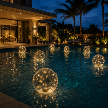 StellarOrb Floating Solar Light