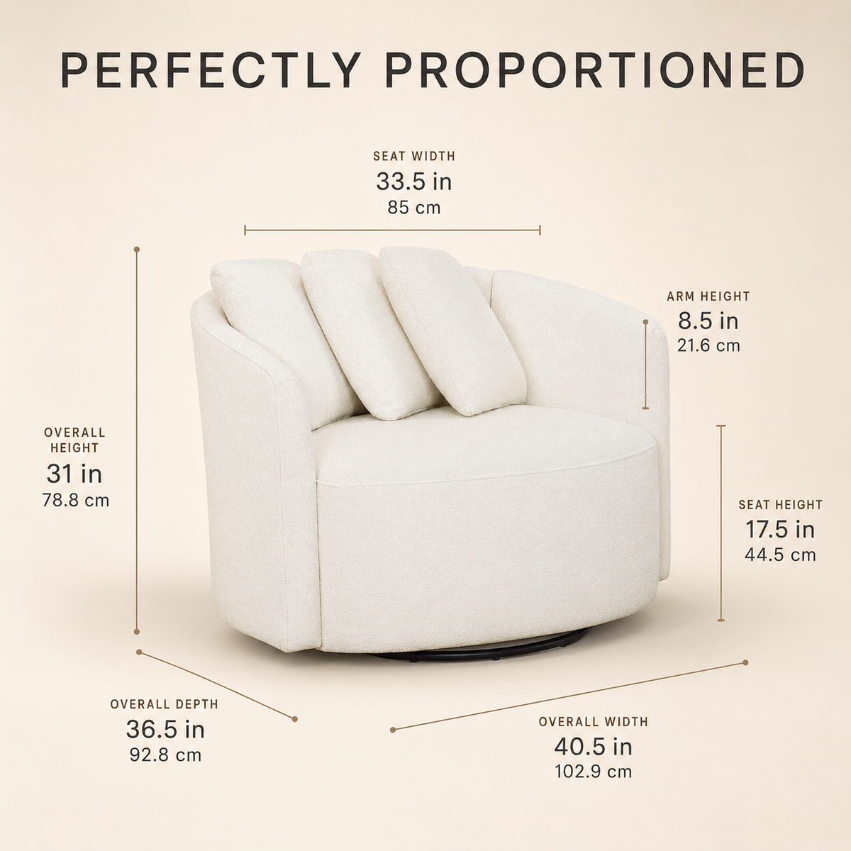 Swivel Accent Chair
