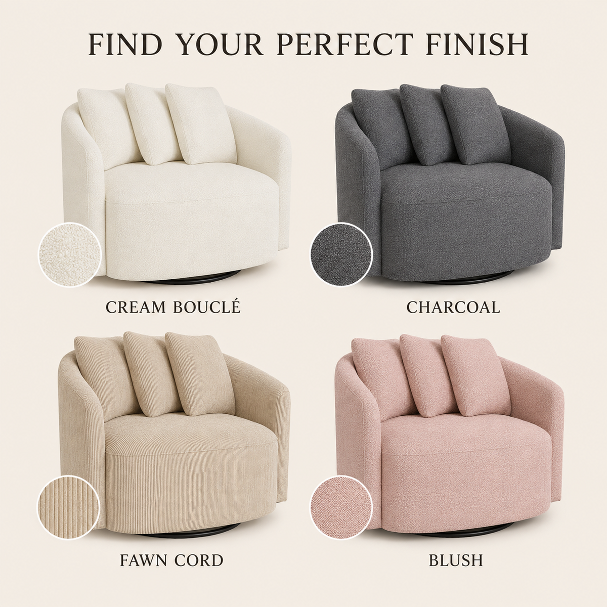 Swivel Accent Chair