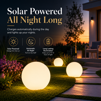 Spherical Garden Light