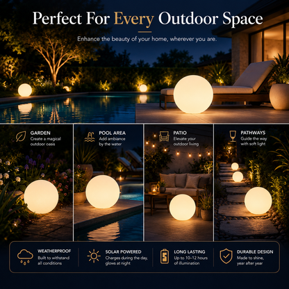 Spherical Garden Light