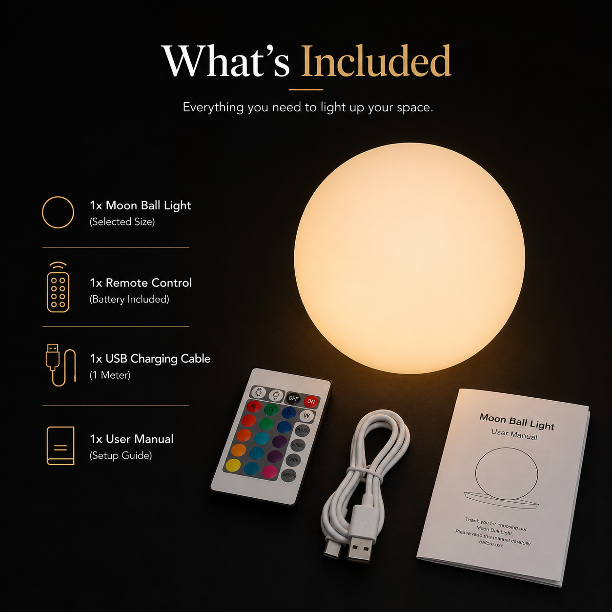 Spherical Garden Light